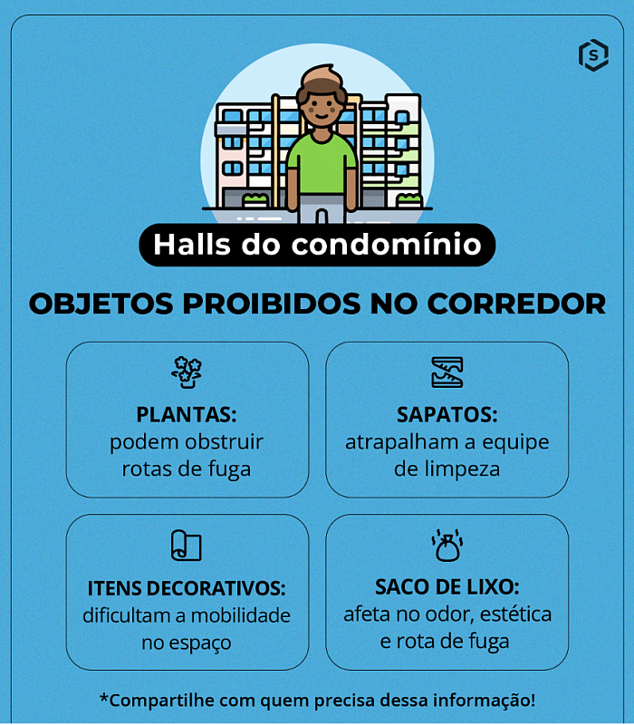 Objetos Proibidos no Corredor